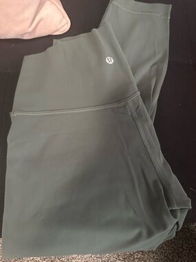 lululemon athletica Olive Green High-Rise Leggings